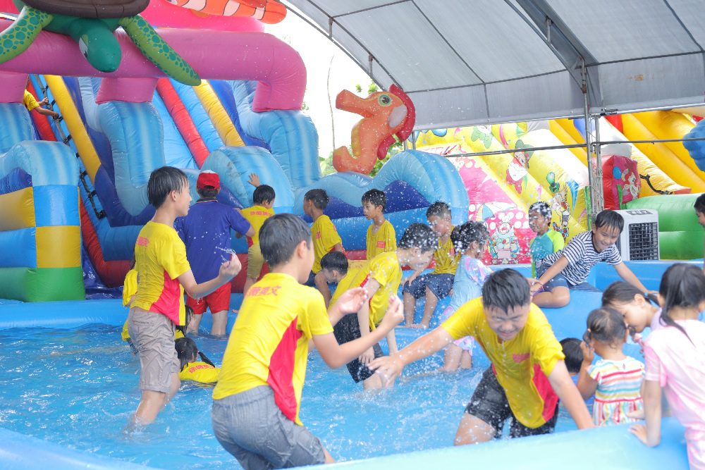 嘉義夏至日玩翻天！ 太空教育館氣墊水樂園陪你清涼迎暑假