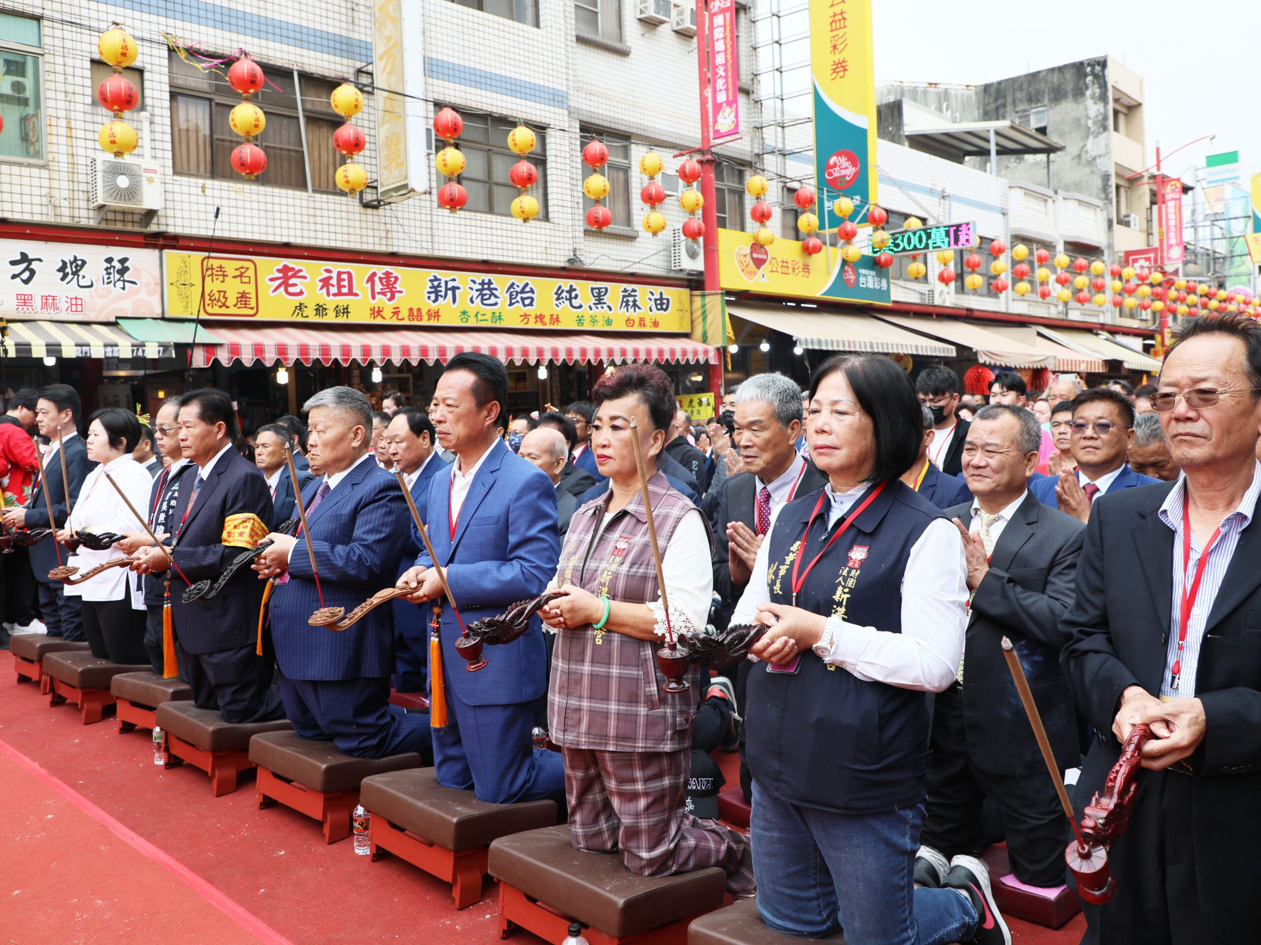 大甲媽遶境祝壽大典　吸引數萬名信眾參與