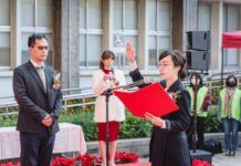 鹿草鄉第19屆新任鄉長嚴珮瑜就職 推動城鎮革新 行政優化