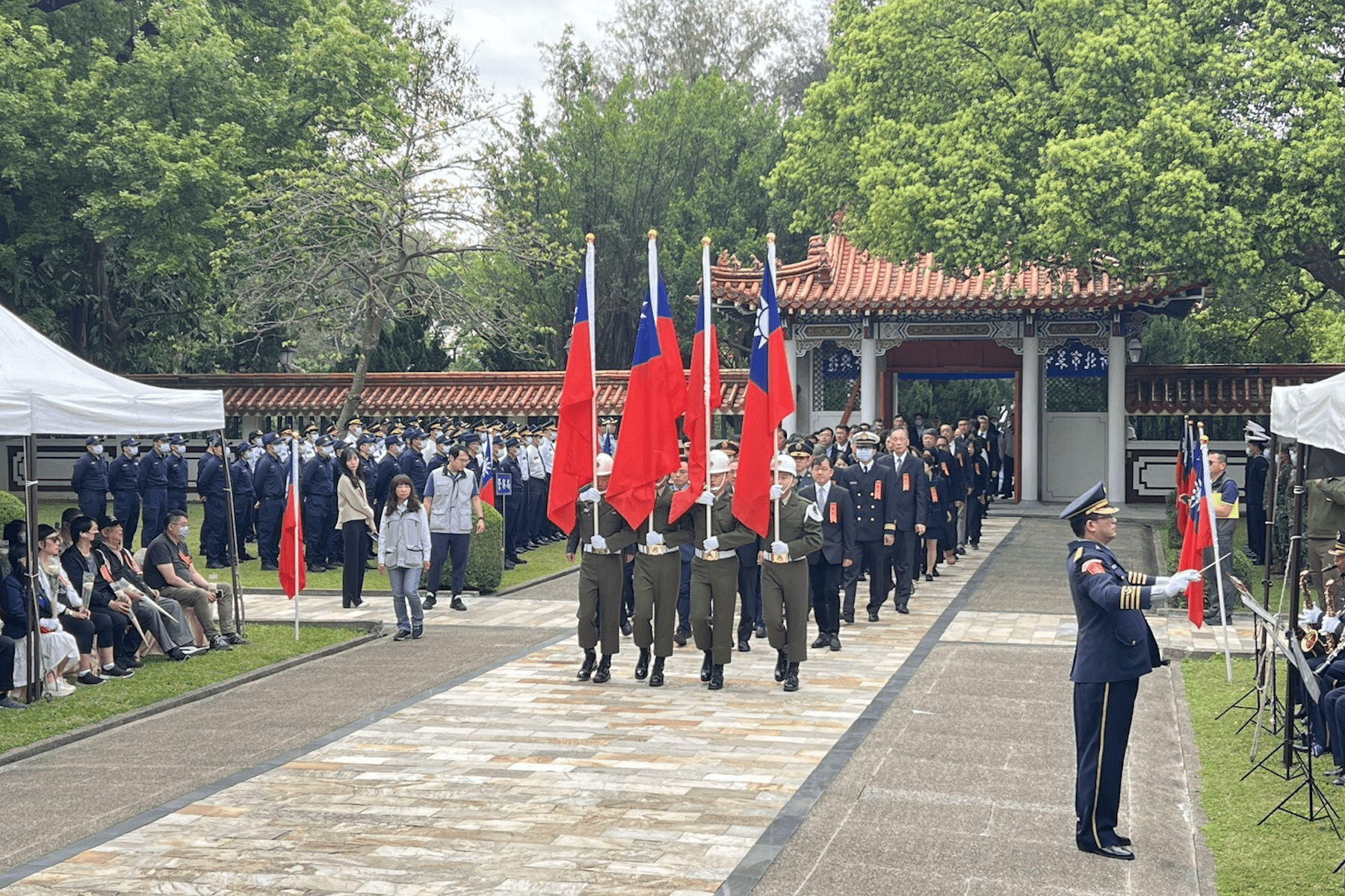 忠烈祠春祭典禮隆重舉行     新北市府各機關代表齊聚緬懷烈義士英靈