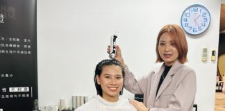 台中髮品業者-中市首席國際髮品將鹿茸外泌體應用在頭皮的養護上，翻轉養護新觀念。（圖/記者林均和攝）