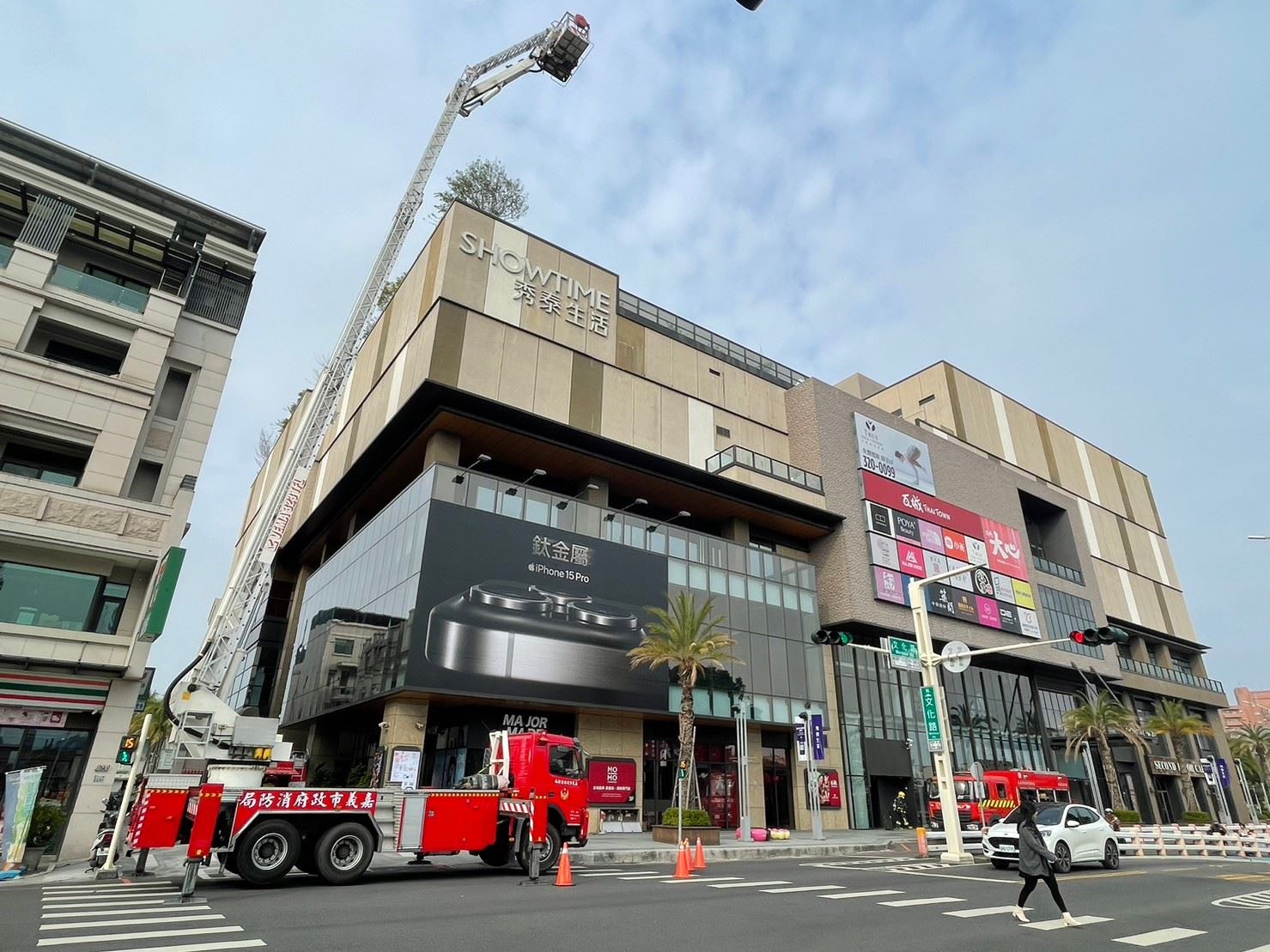 勤辦大型商場救災演練  嘉義市消防局聯手影城保障民眾安心出遊