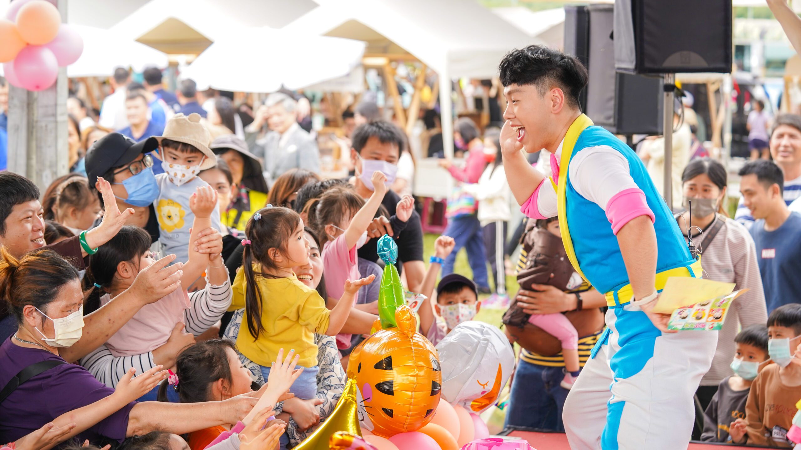 嗨翻河濱公園  宜蘭市兒童節超過千人「宜起來童樂」