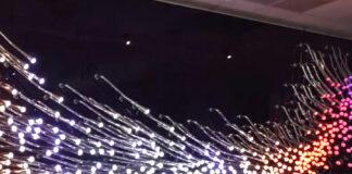 消防局大廳設置公共藝術 「羽眾」吸睛