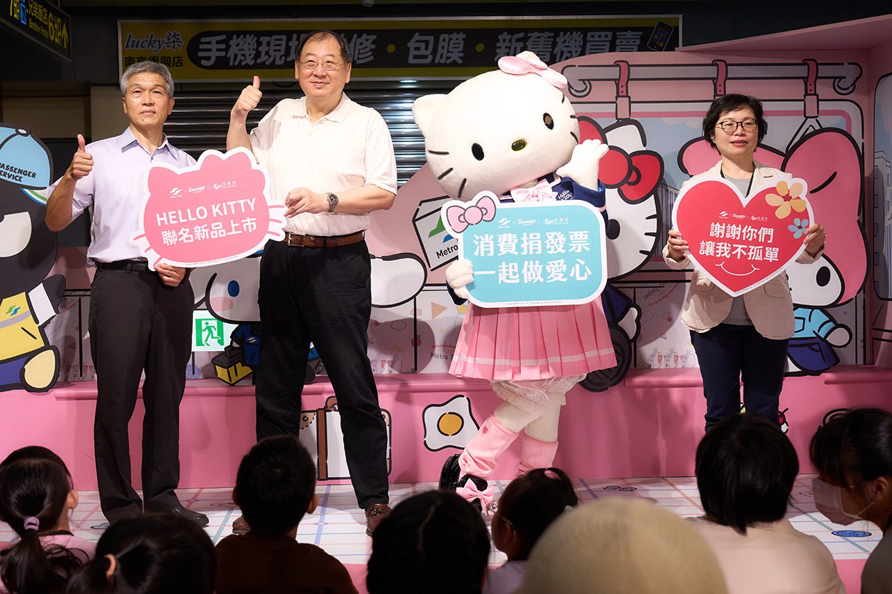 這款悠遊卡會「說話」！Hello Kitty彩繪列車化身立體悠遊卡  捷運商品館、臺北捷運官方直營蝦皮商城同步開賣