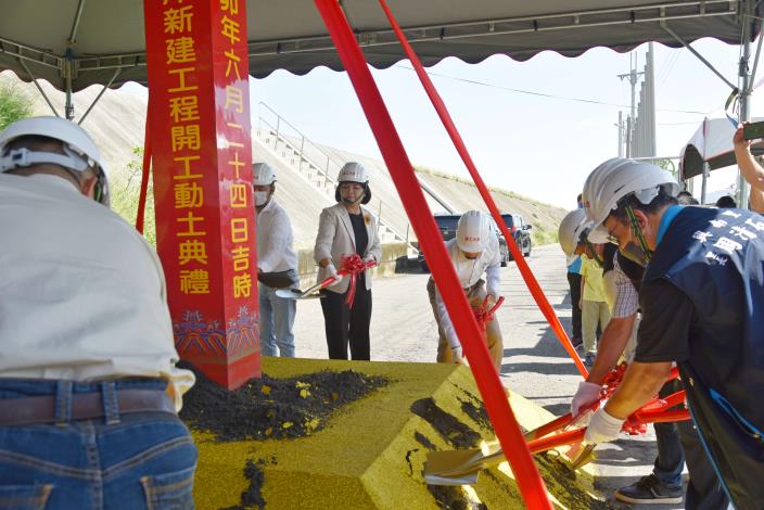 埤麻大排護岸新建工程啟動　保護農田免受淹水侵害