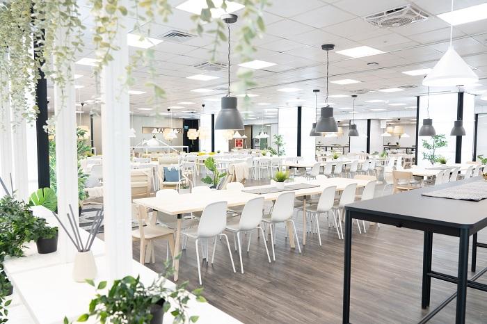 台電聯手IKEA推「以租代買」循環家具 改造40年員工餐廳