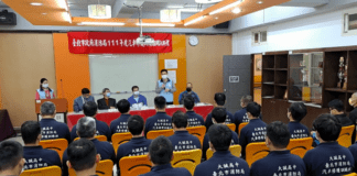 ▲111年度臺北市消防局與大誠高中辦理汽車修護訓練班開訓。（圖／記者張辰卿攝）