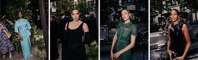 由左至右: 拉沙娜林奇(Lashana Lynch), 比莉派柏(Billie Piper), 克拉拉·佩吉特(Clara Paget) 和莎賓娜·艾爾巴(Sabrina Elba) 蒞臨慶賀 圖片來源: Rowben Lantion & Dave Benett