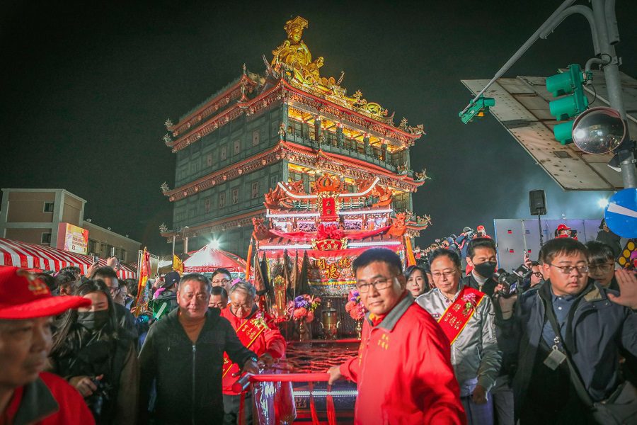 桃園龍德宮四媽祖年度南巡遶境  為期8天7夜 5千名信徒共襄盛舉