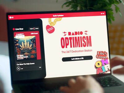 The Radio Optimism campaign includes an interactive platform where participants can create and send personalized songs to their loved ones. The Radio Optimism campaign includes an interactive platform where participants can create and send personalized songs to their loved ones.