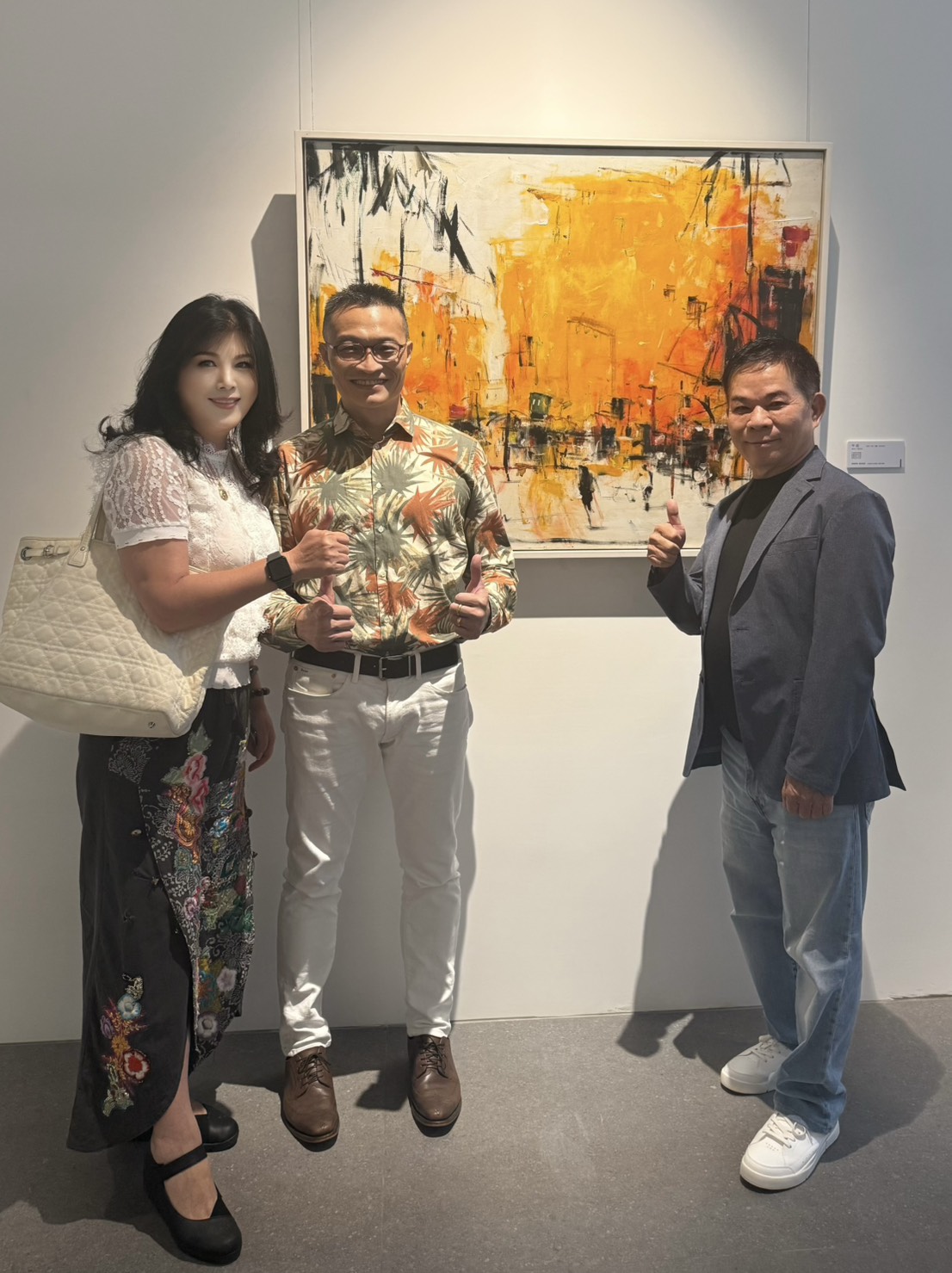 台中鉅虹美學藝術空間推「樂章」劉哲志西畫個展 展期至2026年1月