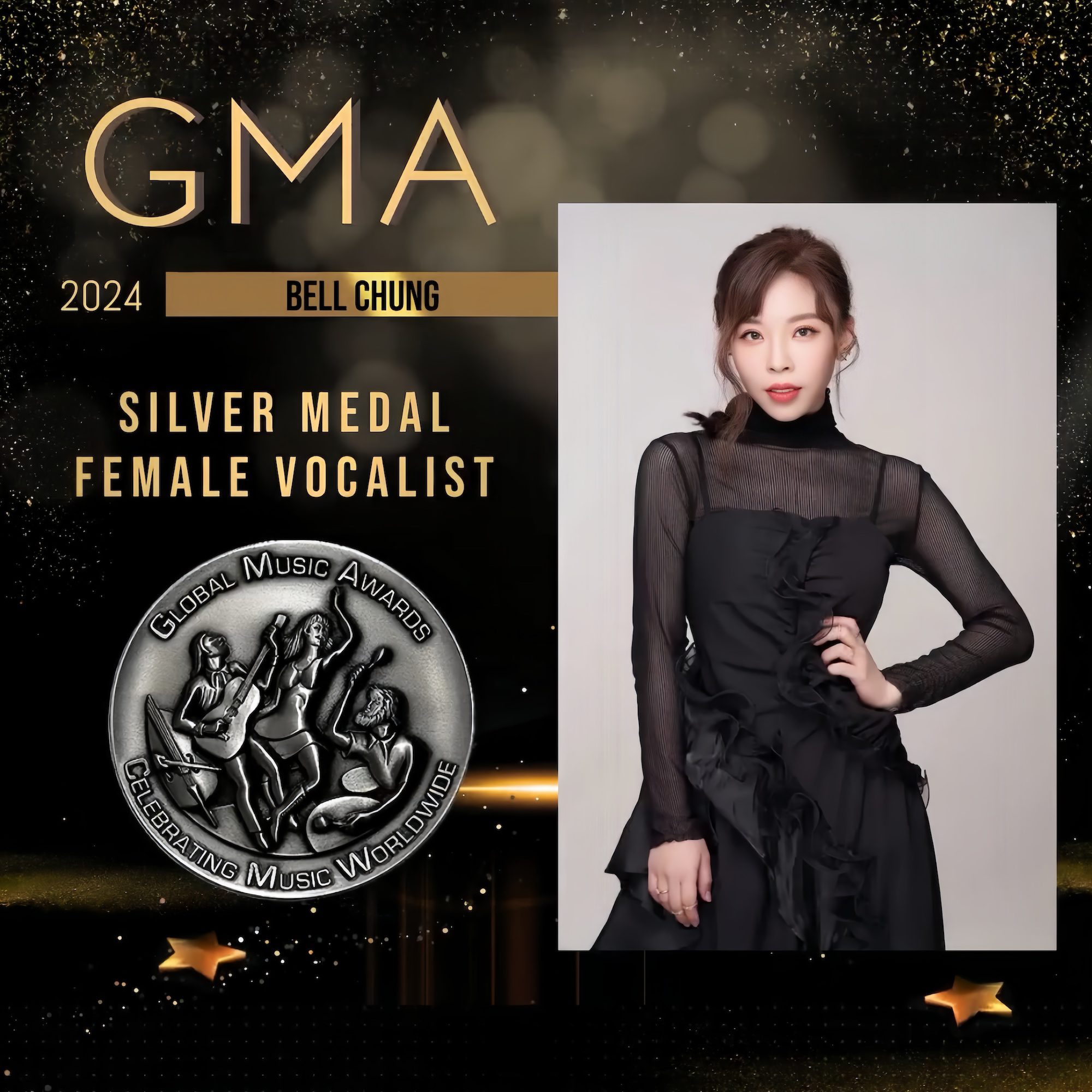 鍾綺憑台語專輯《空喙是…》獲《Global Music Awards》女歌手獎