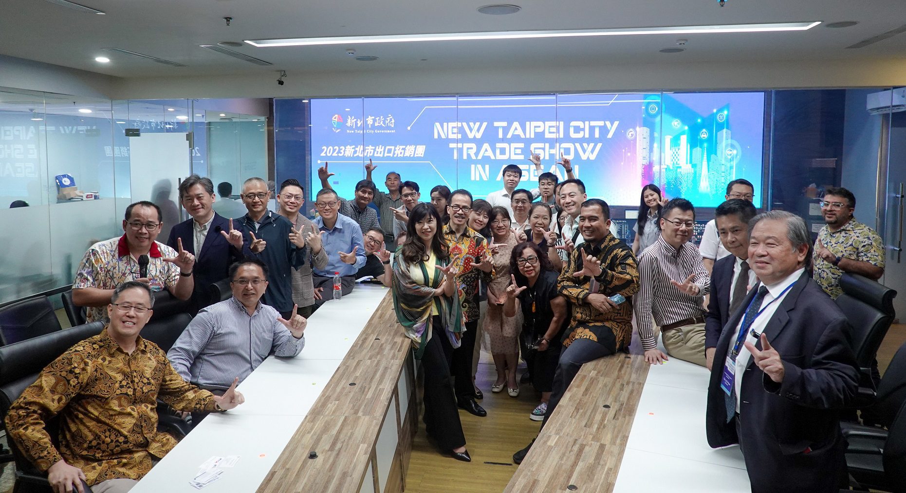 新北拓銷團進軍印尼搶數位商機      簽署MOU開啟雙邊密切合作