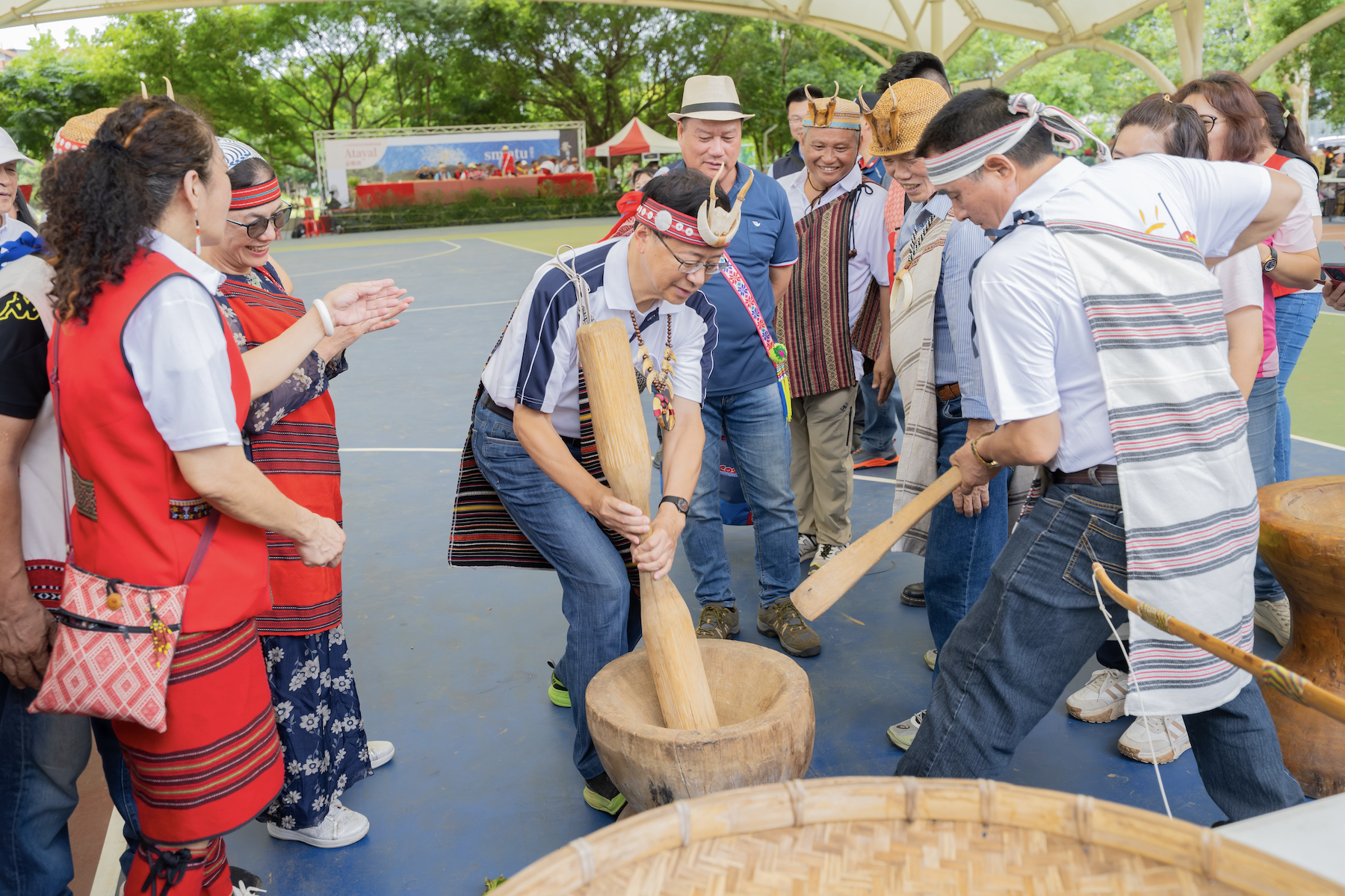 桃園泰雅族sm’atu播種祭     張善政：傳承扎根精神     勉勵族人堅守初心迎豐收