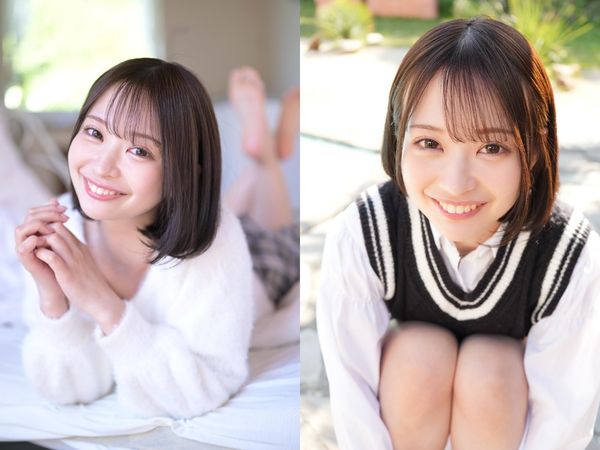 ▲▼21歲堀北桃愛出道拍AV，目前還是女大學生。（圖／翻攝自X）