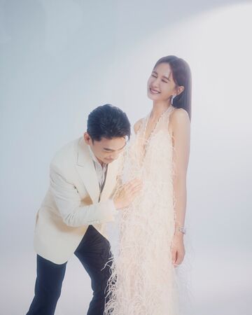 安心亞曬出與阿Ken的合照。（圖／翻攝安心亞臉書）