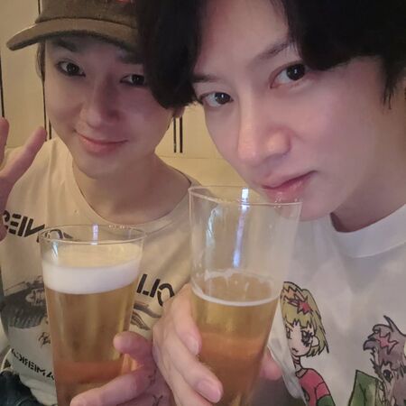 希澈、藝聲和郭雪芙聚餐。（圖／翻攝希澈IG）