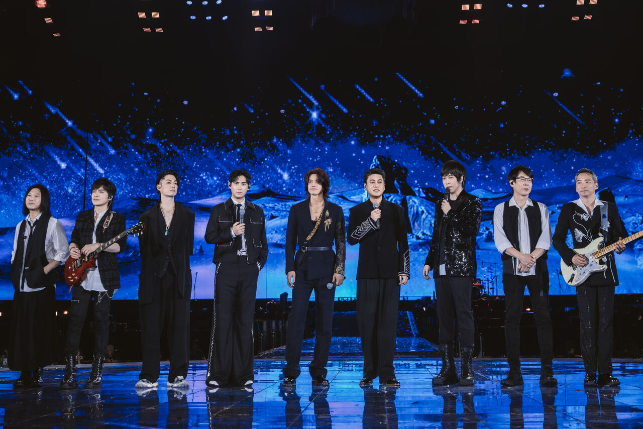 F4傳出將少了朱孝天，由三位成員繼續開唱。（圖／相信音樂提供）