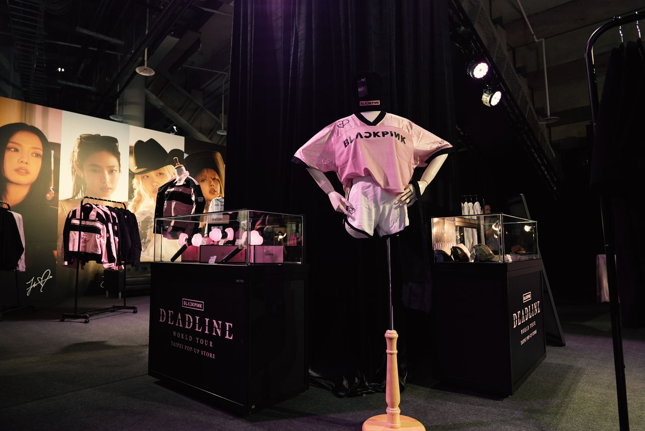 BLACKPINK快閃店內部照公開。（圖／Live Nation Taiwan提供）