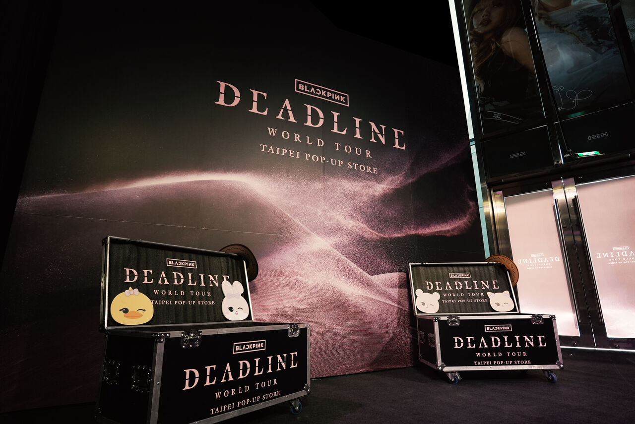 BLACKPINK快閃店內部照公開。（圖／Live Nation Taiwan提供）