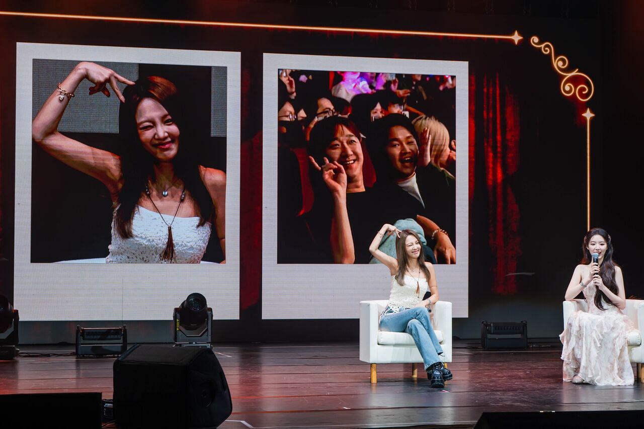 舒華舉辦個人首場見面會。（圖／電通娛樂提供）