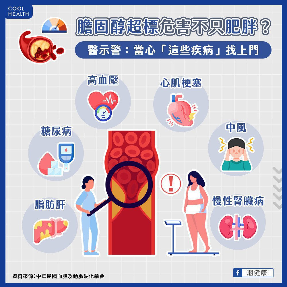 高血脂罹患心臟疾病高3倍 低密度脂蛋白是主兇