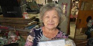 台中市資收個體戶收到中秋節贈米。（圖/台中市政府）