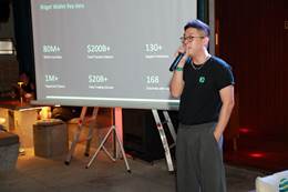 A person standing in front of a screen AI-generated content may be incorrect.