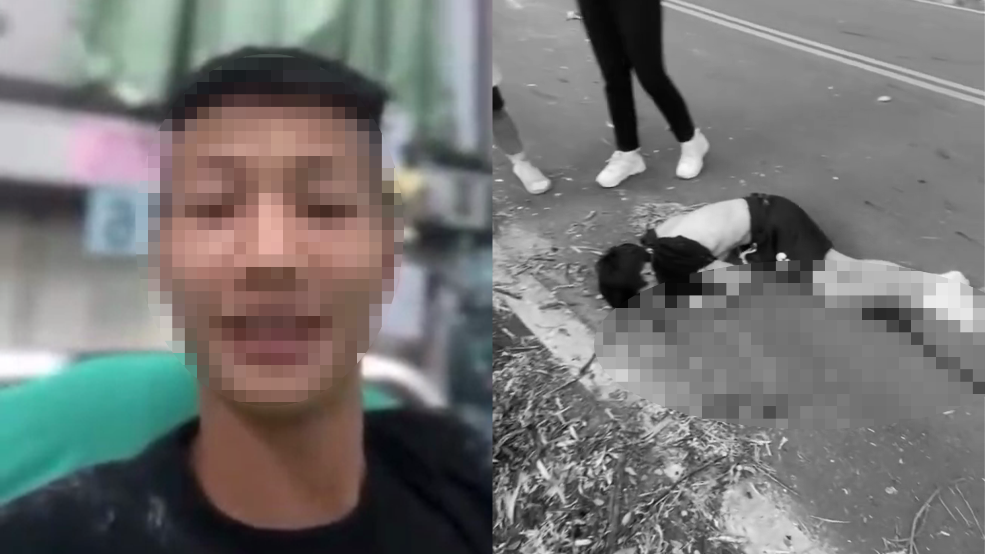 ▲台南無照猴撞死好友！副駕「病床PO限動」訕笑報平安 再發文澄清引網怒（圖／翻攝自網路）