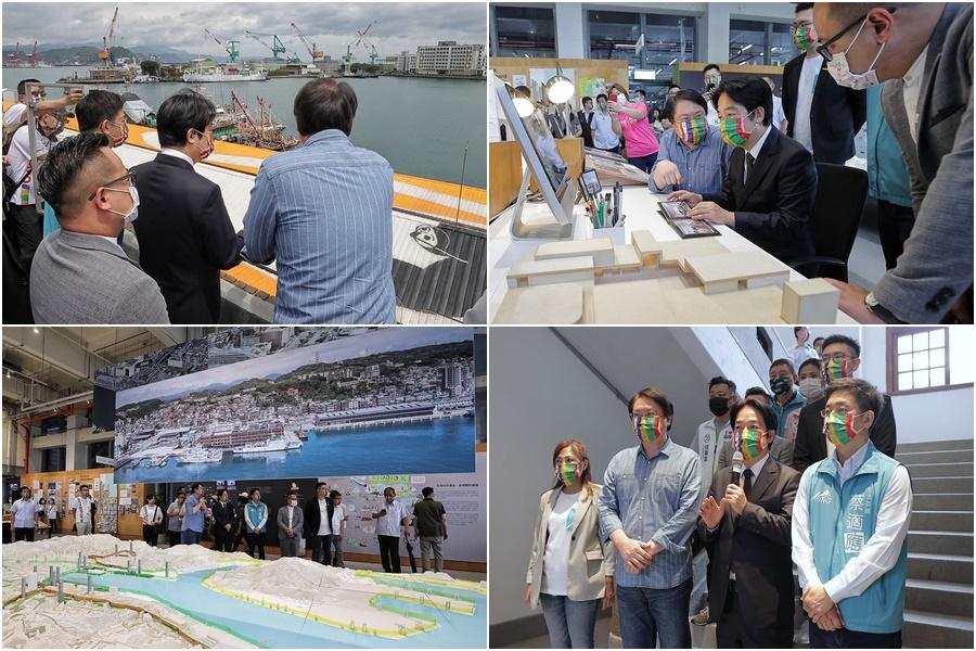 參訪「2022城市博覽會」　副總統賴清德：看到基隆從灰暗變彩色